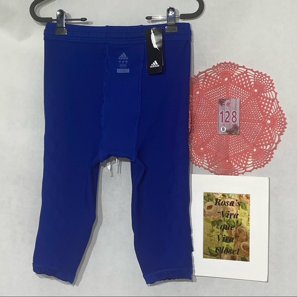 Adidas NWT Primeknit Football Pants Royal Blue XL - Picture 3 of 13